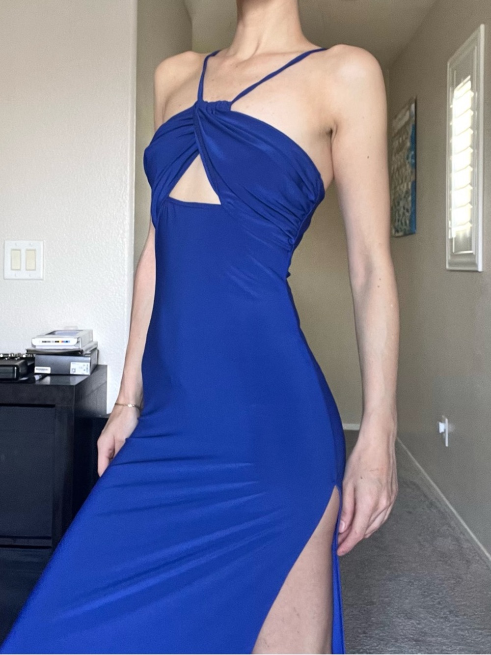 Bebe long summer dress